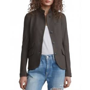 NEW RAG & BONE slade blazer in army green